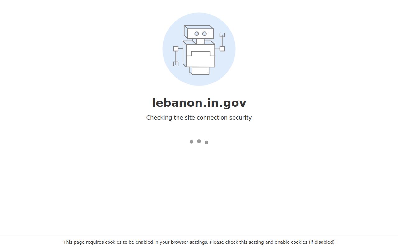 Lebanon court records context and official City Hall location
